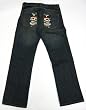Mens Ed Hardy Top Hat Dark Wash Jeans