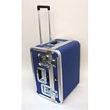 Guardsman ATA Tool Case with Wheels and Telescoping Handle: 15.5 x 19.5 x 12.5 Color: Blue, Tool Palates: Without