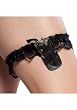 Garter With Mini Gun In Holster (Standard;One Size)