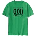 T-Shirt Green " Thanks God For Civet " Animals