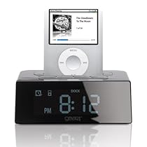 Gear4 AlarmDock schwarz - Alarmuhr mit Radio und iPod Dock