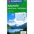 Adamello. 1 : 25 000: Wanderkarte. Val di Fumo, Val Genova. GPS-genau