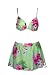 Athena Green Tropical UW Bra & Skirt Bikini 12