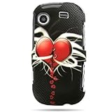 Hard Snap-on Shield RUBBERIZED With LOVE WITHIN LOVE Design Faceplate Cover ....