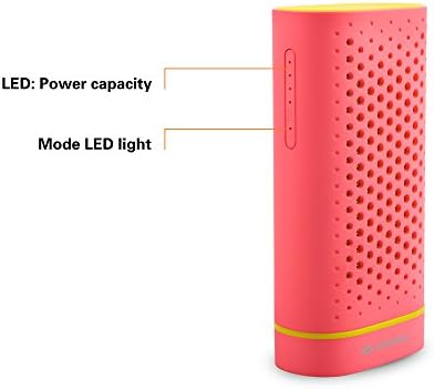 Domon® Waterproof,Dustproof and Shockproof outdoor Power Bank Portable Shower Stereo wireless Bluetooth Speaker with CSR 4.0 -The Best Or Nothing! Designed By Domon® in Germany (Red)