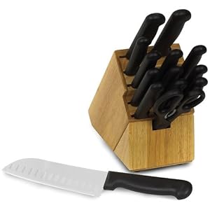 Chicago Cutlery 15-Piece Wood Block Set by Chicago Cutlery