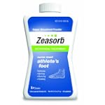 Zeasorb Super Absorbant Antifungal Powder, Foot Care, 2.5-Ounce Bottles (Pack of 2) [Package may vary]