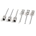 TOOGOO(R) Stainless Steel Luer Lock Dispensing Needle Tip, 18 Gauge, 0.57mm ID x 1.18mm OD, 1