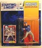 4 Eric Karros of Los Angeles Dodgers Action Figure - Major League Baseball New 1994 Edition Starting Lineup Sports Superstar Collectible
