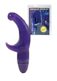 Fantasy Toys Midnight Delight Vibrator, Dark Blue