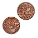 Gem Saloon Brass Reproduction Brothel Token