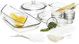 34 - Pc. Anchor Hocking Expression Bakeware Set by ANCHOR HOCKING