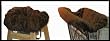 Shopping Cart / High Chair Seat Covers (Chocolate Minky)