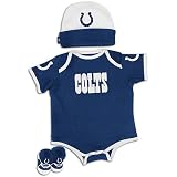 Colts Reebok NFL 3 pc Tm Bodysuit,boot - Infants