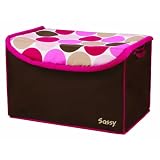 Sassy Soft Sided Toy Organizer, Pink Mod by Sassy