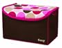 Sassy Soft Sided Toy Organizer, Pink Mod