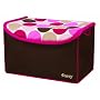 Sassy Soft Sided Toy Organizer, Pink Mod