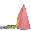 Silk Princess Hat (Pink/Rainbow) by Sarah's Silks