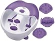 Scholl DRFB7130VUK Party Feet Foot Spa With Free Pair of Scholl Starlight Party Feet - Purple & White
