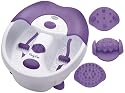 Scholl DRFB7130VUK Party Feet Foot Spa With Free Pair of Scholl Starlight Party Feet - Purple & White