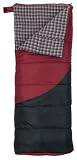 Wenger Yodel Rectangular 40- Degree Sleeping Bag (Red/Black/Grey/White)