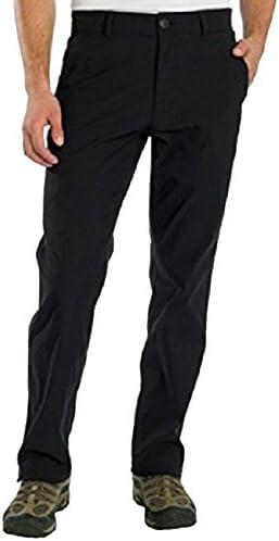 Rainier Mens Travel Chino Pants, Black (30Wx32L)