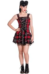 Corset   Waistline Above the Knee Polyester Lace Mini Dress 