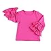 Wennikids® Baby Girl Long Sleeve Shirt Tops with Ruffles 1-5t in