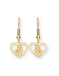 Disney Yellow Gold Cinderella Fishhook Earrings