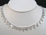 Crystal Necklace Set for Bridal Wedding Prom Pageant N1X97