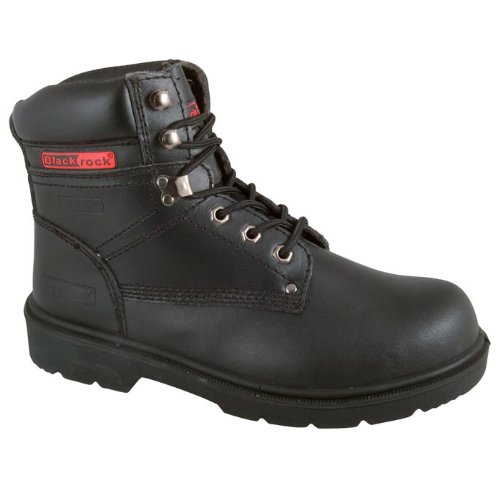 Blackrock Ultimate Black Leather Work Safety Boot With Steel Toe Caps And Midsole (9 UK / 43 EU)