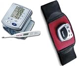 BEURER COMPLETE FAMILY HEALTH & WELLBEING KIT - UNISEX ABDOMINAL TONING BELT & BLOOD PRESSURE MONITOR & DIGITAL THERMOMETER