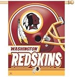 Washington Redskins 27X37 Vertical Flag