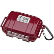 Pelican 1010 Micro Case Red With Solid Lid