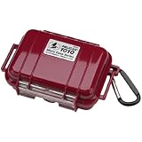 Pelican 1010 Waterproof Micro Case Color Options: Solid Red