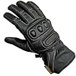 Cowhide Leather Motorbike Motorcycle Biker Gloves Medium [Misc.]