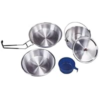 Stansport Mess Kit Extra Heavy Duty Alulminum-Polished