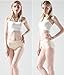 Newstep Women's Cotton Lace Leak Proof Sanitary Soft Panties Underwear (4 Pack)