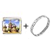 41 h KFbkML. SL75  Gold Plated Landmark Bangkok Photo Italian Charm Bracelets