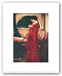The Crystal Ball by John William Waterhouse 5"x7" Art Print Poster