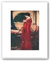 The Crystal Ball by John William Waterhouse 5"x7" Art Print Poster