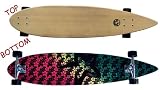 Starlite Skateboards BAMBOO HIBISCUS Complete Longboard