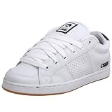  : Osiris Men's Clint Sneaker,White/Black,8 M