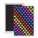 Colourful Squares (digital) by Louisa Knight - 3x2 inch Fridge Magnet - large magnetic button - Magnet