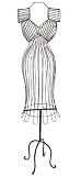 High Fashion Dress Form 5ft Lifesize Wire Mannequin