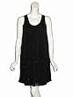 BRUNYA Bead Silk Dress in Black