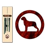 Rottweiler Wind Chimes X-SMALL Forest Green