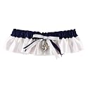 Hortense B. Hewitt Wedding Accessories, Item 12542, Anchors Away Brides Garter, Navy