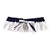Hortense B. Hewitt Wedding Accessories, Item 12542, Anchors Away Brides Garter, Navy