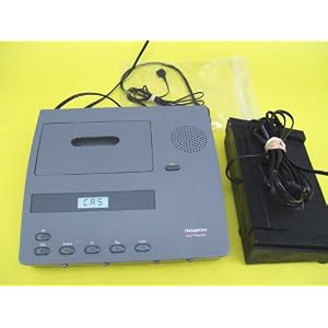 Dictaphone 2740 Standard Cassette Transcription Transcriber Machine by Dictaphone